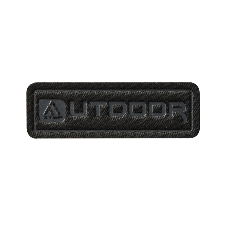 Rough-textured rubber patch